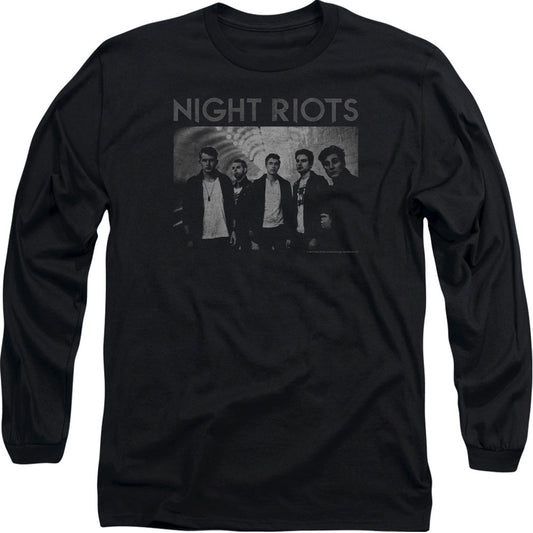 Night Riots Greyscale Long Sleeve