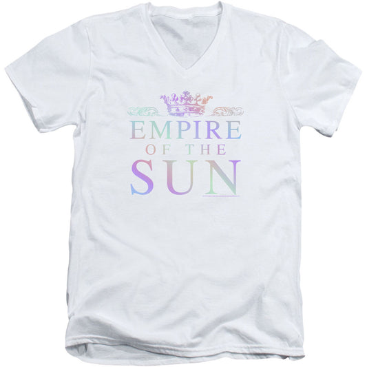 Empire Of The Sun Rainbow Logo Adult V-Neck Slim Fit T-shirt