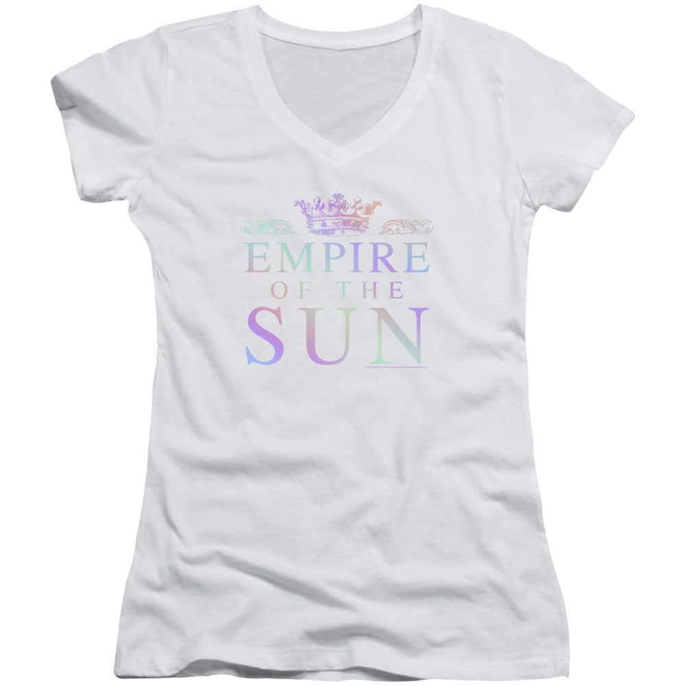 Rainbow Logo V-Neck Junior Top