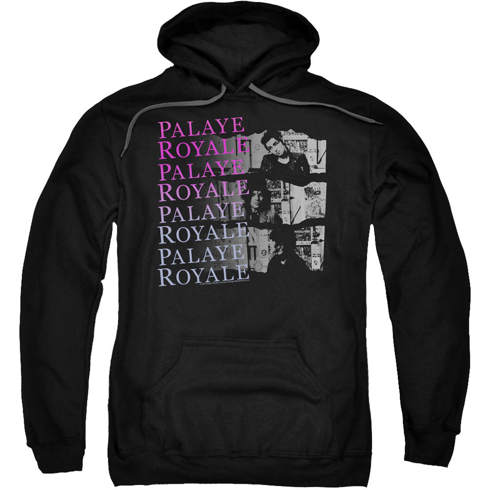 Palaye Royale Torn Adult 25% Poly Hooded Sweatshirt