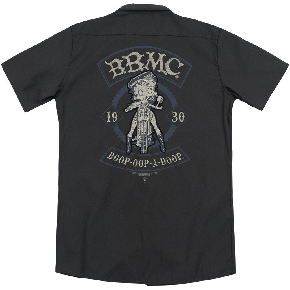 Betty Boop B.b.m.c. (Back Print) Workshirt