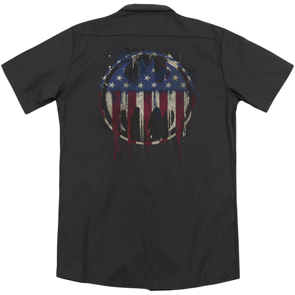 Batman Bleeding Signal (Back Print) Workshirt