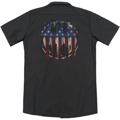 Batman Bleeding Signal (Back Print) Workshirt