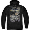 Batman One Adult 25% Poly Hooded Sweatshirt