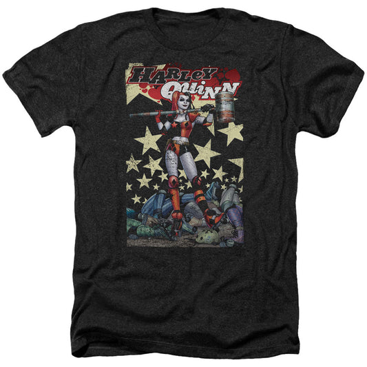 Batman Batman Quinn One Adult Heather 40% Poly T-shirt