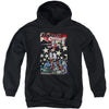 Quinn One Youth 50% Poly Hooded Sweatshirt