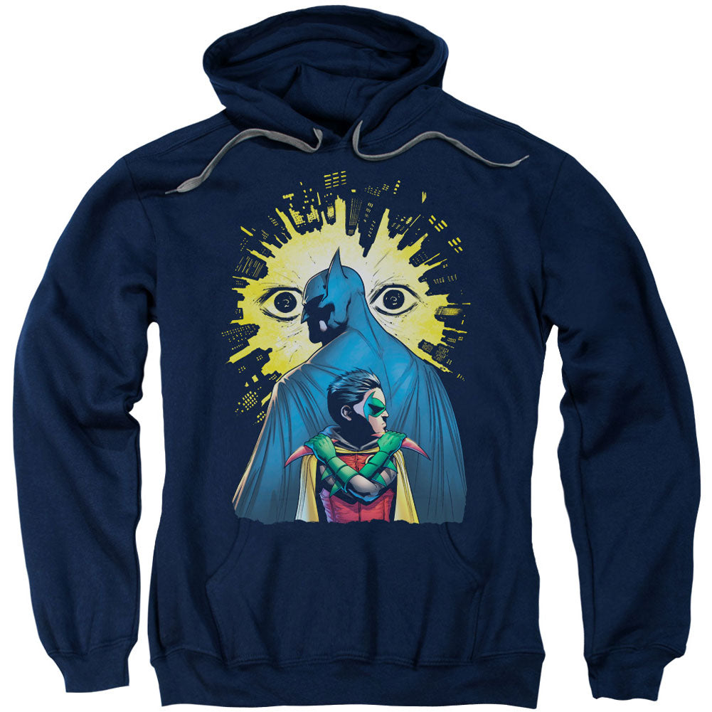 Batman Watchers Adult 25% Poly Hooded Sweatshirt