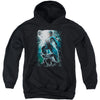 Night Light Youth 50% Poly Hooded Sweatshirt