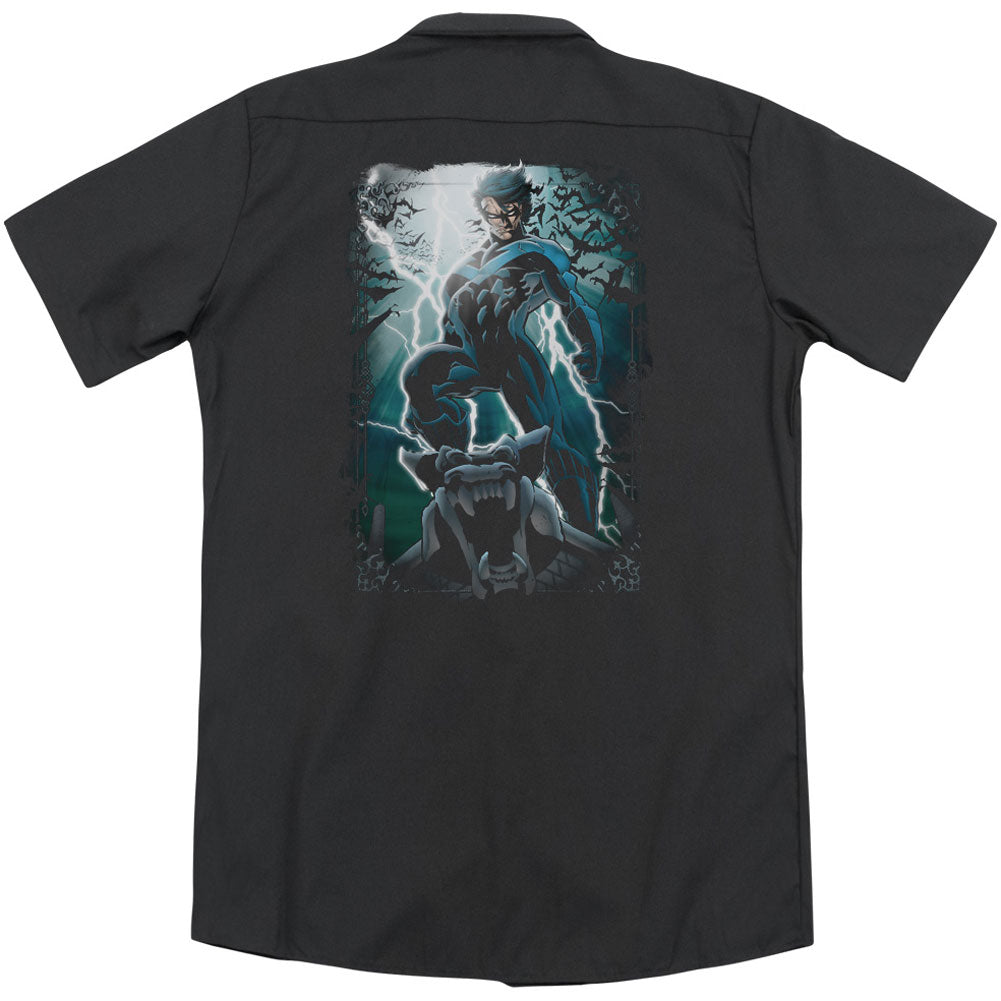 Batman Night Light (Back Print) Workshirt