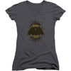 Batman Crest V-Neck Junior Top