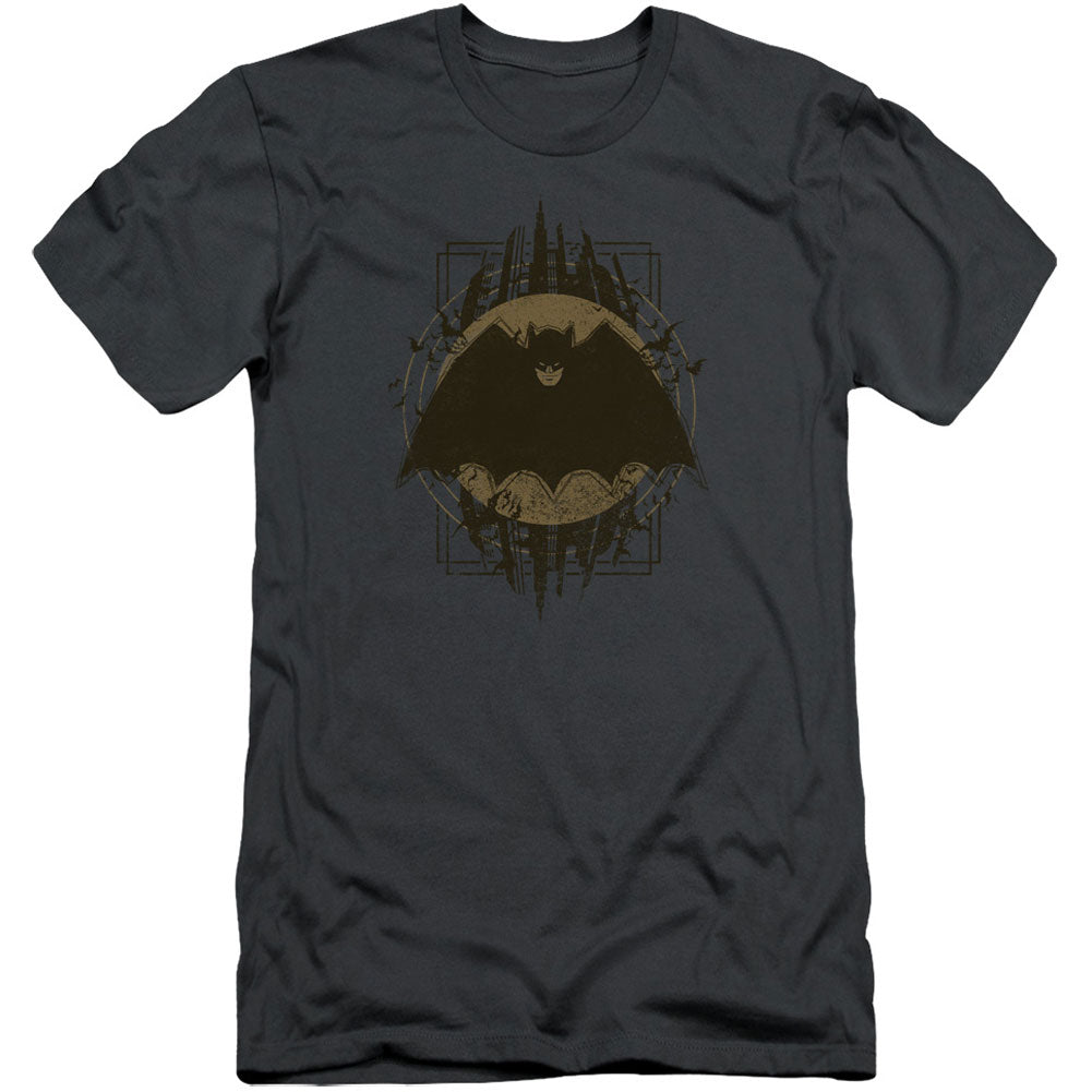 Batman Batman Crest Adult Slim Fit Slim Fit T-shirt