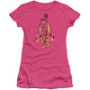 All New Batgirl Cap Sleeve Junior Top