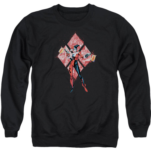 Batman Batman Harley Quinn (diamonds) Adult Sweatshirt