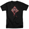 Harley Quinn (diamonds) Adult T-shirt