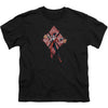 Harley Quinn (diamonds) Youth T-shirt