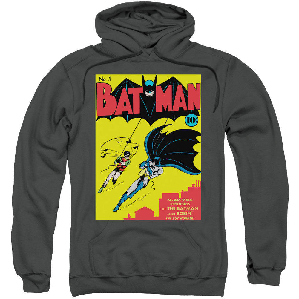 Batman Batman First Adult 25% Poly Hooded Sweatshirt