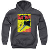 Batman First Youth 50% Poly Hooded Sweatshirt