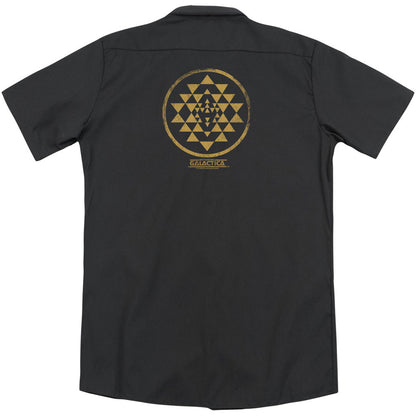 Battlestar Galactica Gold Squadron Patch (Back Print) Workshirt