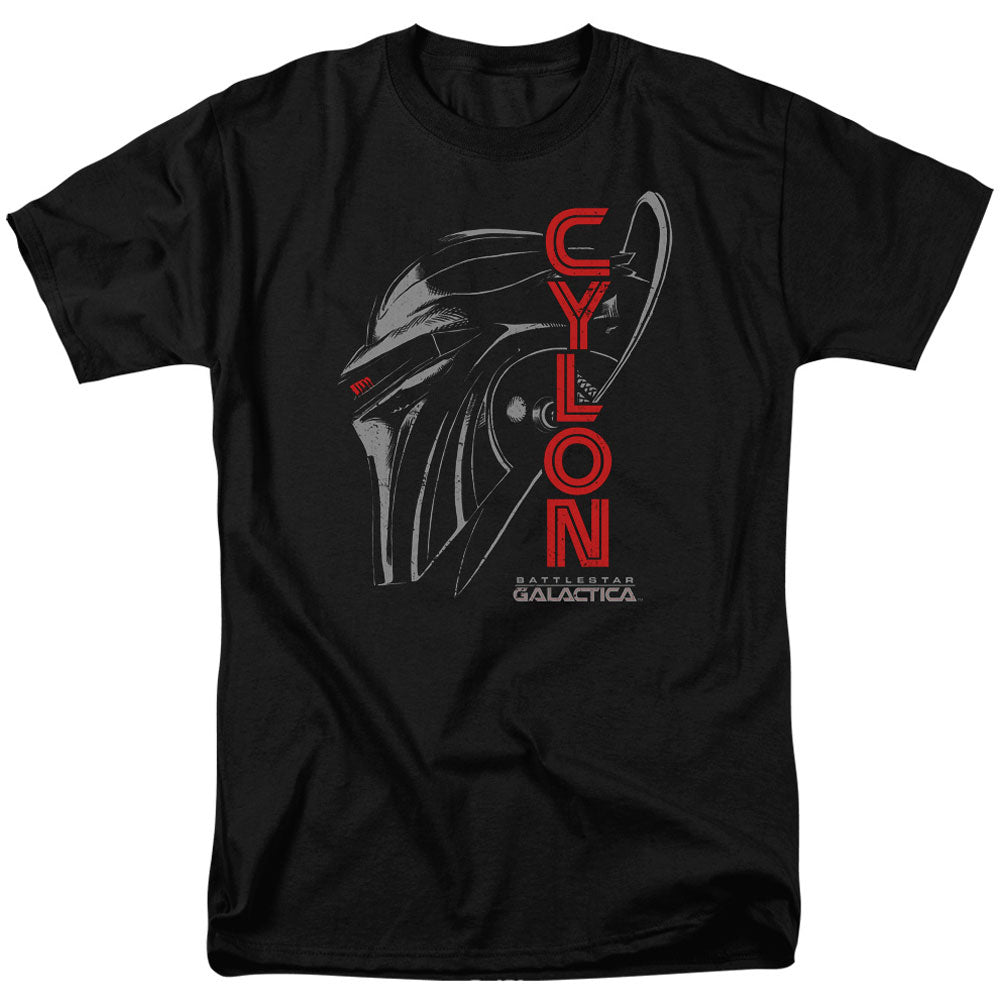 Battlestar Galactica Cylon Face Adult T-shirt