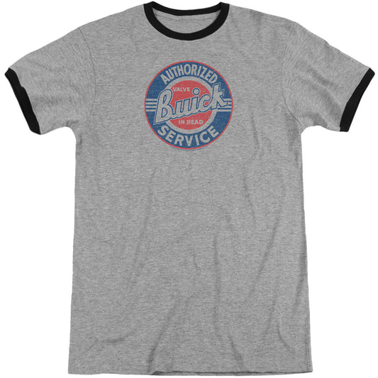 Buick Authorized Service Adult Ringer T-shirt