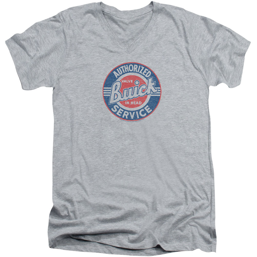 Buick Authorized Service Adult V-Neck Slim Fit T-shirt