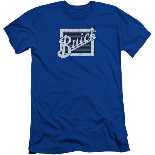 Buick Distressed Emblem Adult Slim Fit Slim Fit T-shirt