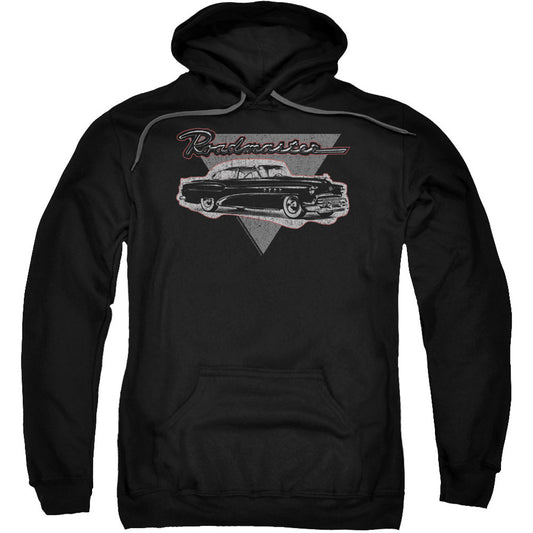 Buick 1952 Roadmaster Adult 25% Poly Hooded Sweatshirt