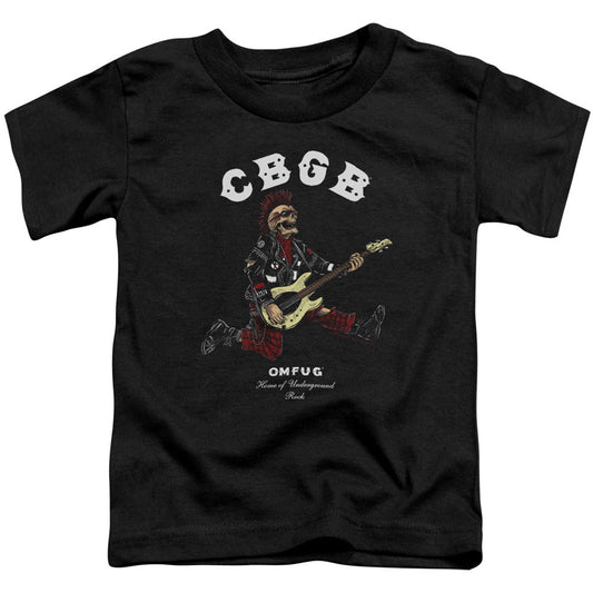 Cbgb Skull Jump Toddler Childrens T-shirt