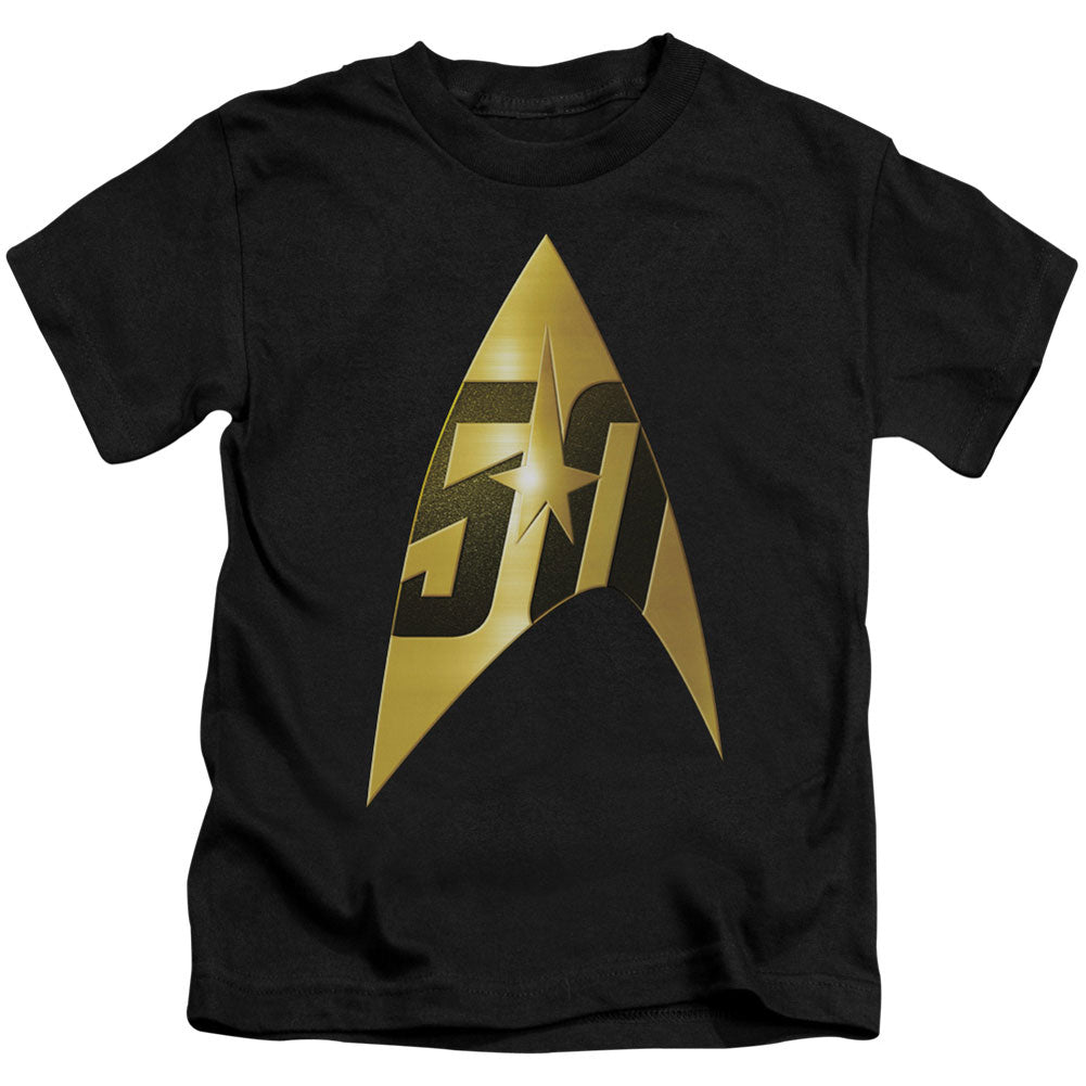 Star Trek 50th Anniversary Delta Juvenile Childrens T-shirt