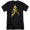 50th Anniversary Delta Adult Slim Fit Slim Fit T-shirt