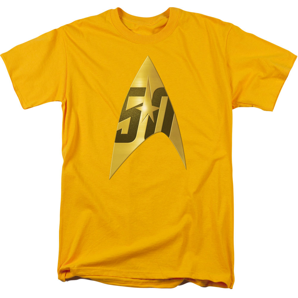 Star Trek 50th Anniversary Delta Adult T-shirt