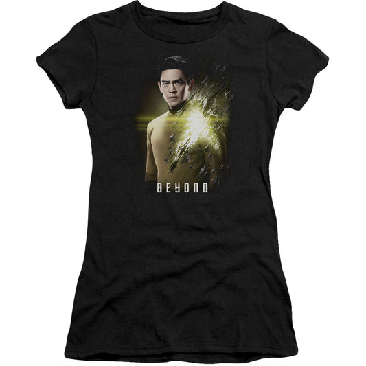 Sulu Poster Cap Sleeve Junior Top