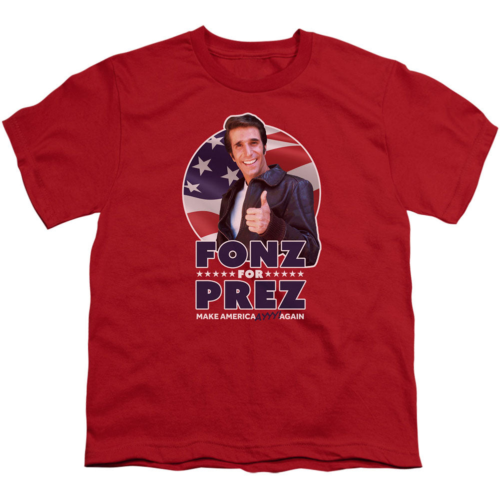 Fonz For Prez Youth T-shirt