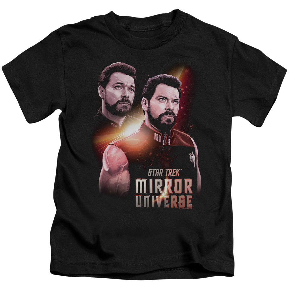 Star Trek Mirror Riker Juvenile Childrens T-shirt