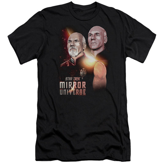 Star Trek Mirror Picard Premium Canvas Brand Slim Fit T-shirt