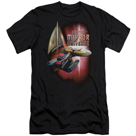 Star Trek Mirror Enterprise Adult Slim Fit Slim Fit T-shirt