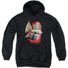 Mirror Enterprise Youth 50% Poly Hooded Sweatshirt