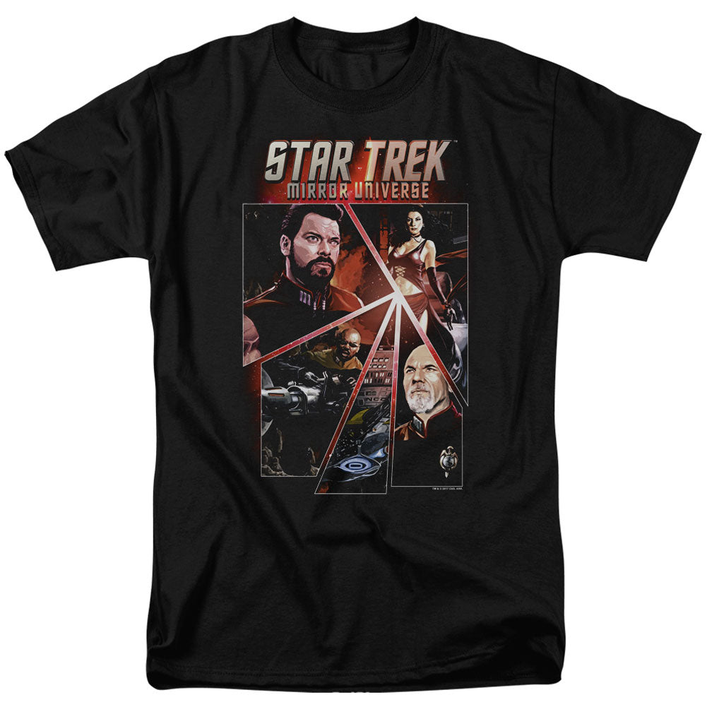 Star Trek Panels Adult T-shirt