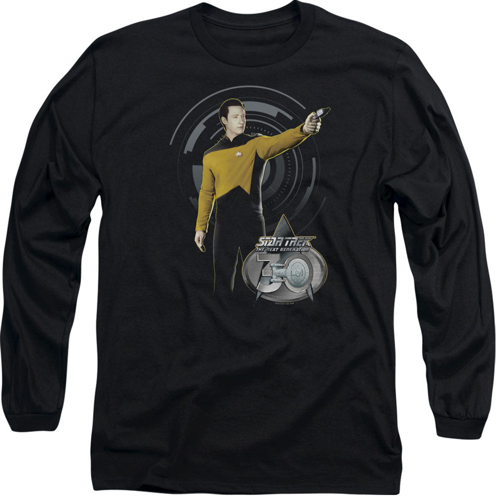 Star Trek Data 30 Long Sleeve