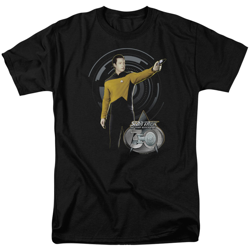 Star Trek Data 30 Adult T-shirt