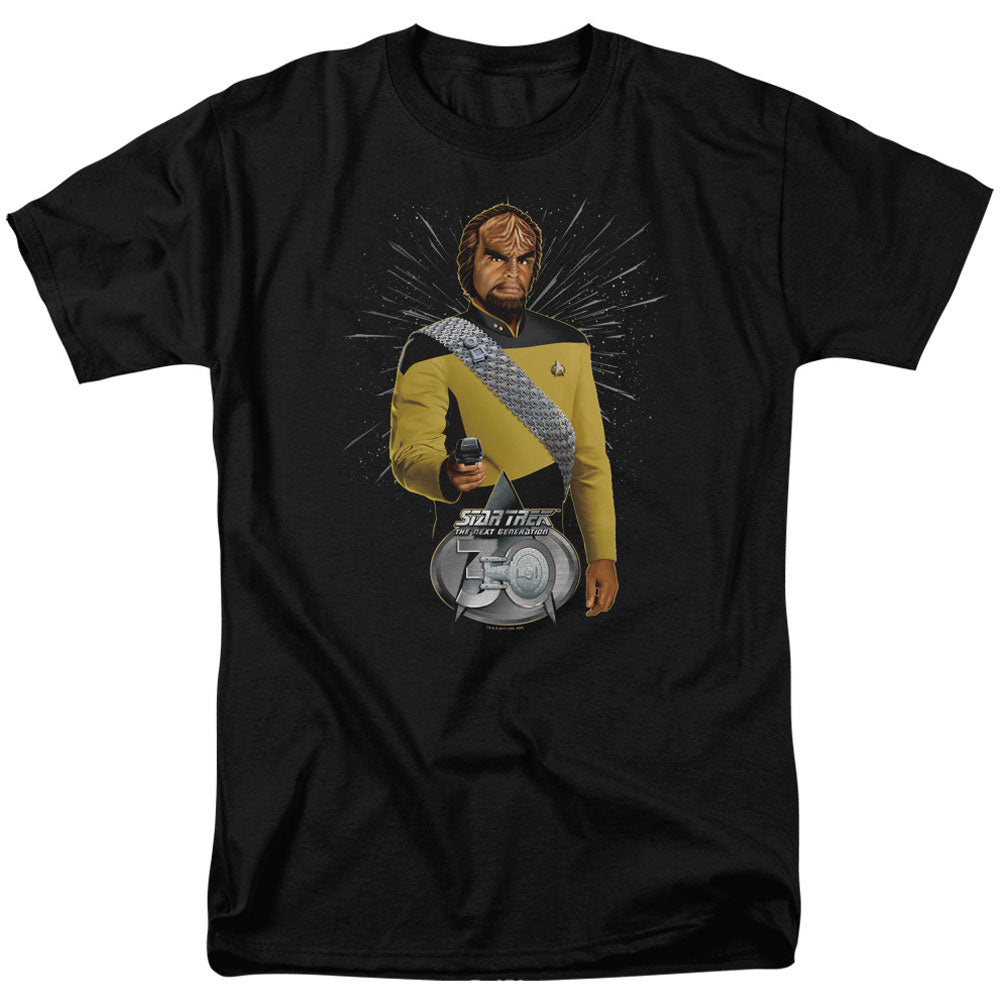 Star Trek Worf 30 Adult T-shirt