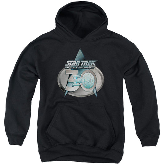 Tng 30 Logo Youth 50% Poly Hooded Sweatshirt