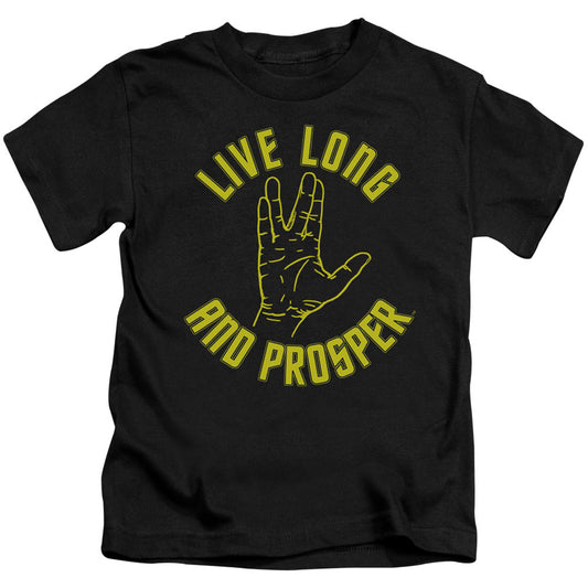 Star Trek Live Long Hand Juvenile Childrens T-shirt