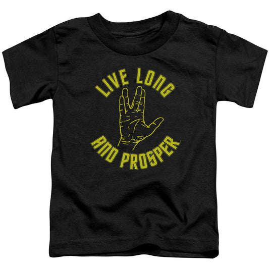 Star Trek Live Long Hand Toddler Childrens T-shirt
