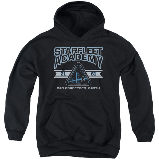 Starfleet Academy Earth Youth 50% Poly Hooded Sweatshirt