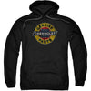 Genuine Chevy Parts Distressed Sign Adult 25% Poly Hooded Sweatshirt