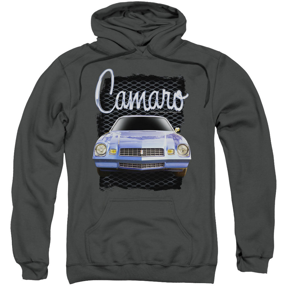 Chevy Yellow Camaro Adult 25% Poly Hooded Sweatshirt