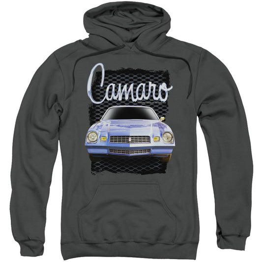 Chevy Chevy Yellow Camaro Adult 25% Poly Hooded Sweatshirt