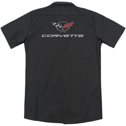 Chevy Old Vette (Back Print) Workshirt