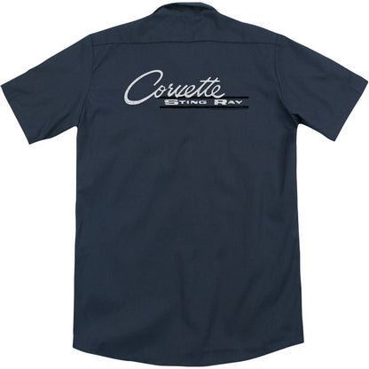 Chevy Retro Stingray (Back Print) Workshirt